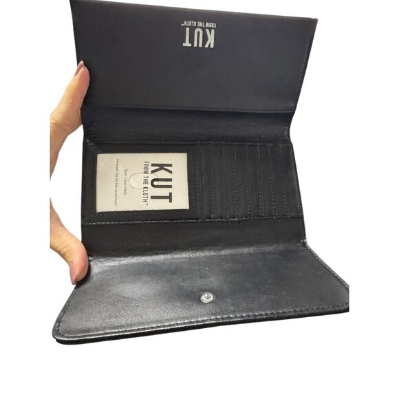 Kut From The Cloth Multi-Card/Checkbook Slim Women's Wallet NEW - Picture 2 of 8